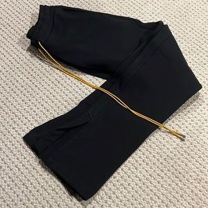 Rhude Men’s Black Oversized Lounge Pants Size S